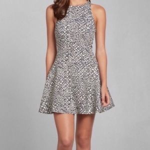 Abercrombie & Fitch Larissa Neoprene Skater Dress